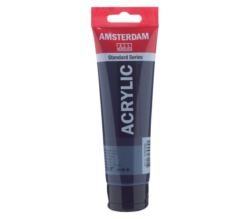 Amsterdam Akrilik Boya 120ml 708 Paynes Grey