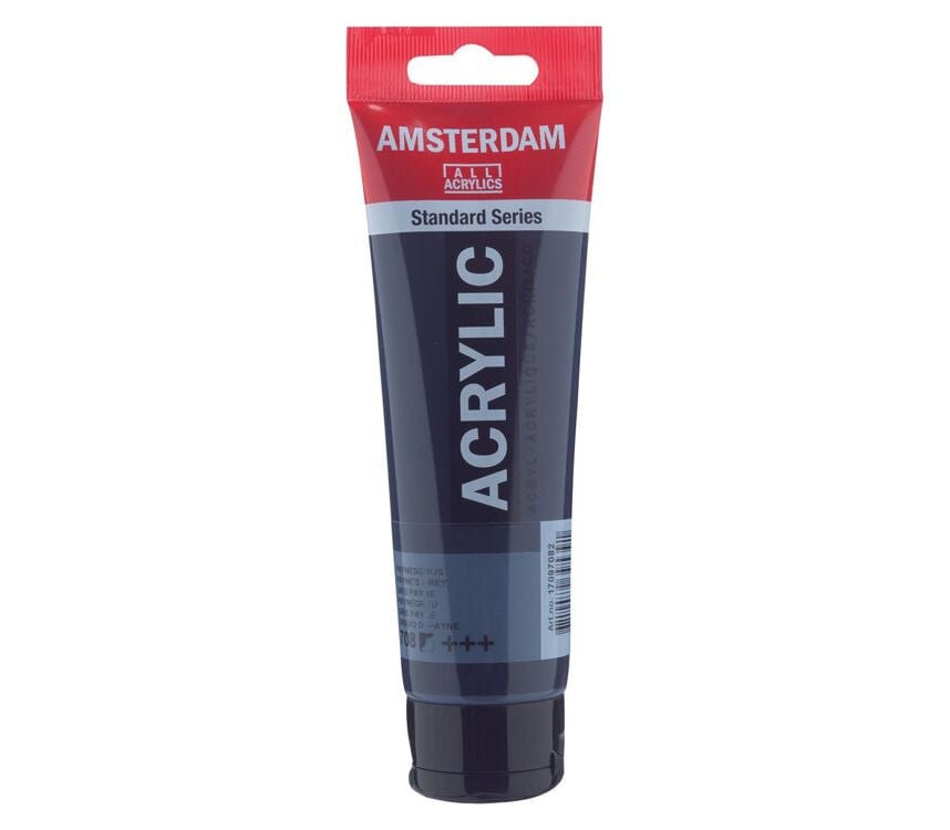 Amsterdam Akrilik Boya 120ml 708 Paynes Grey