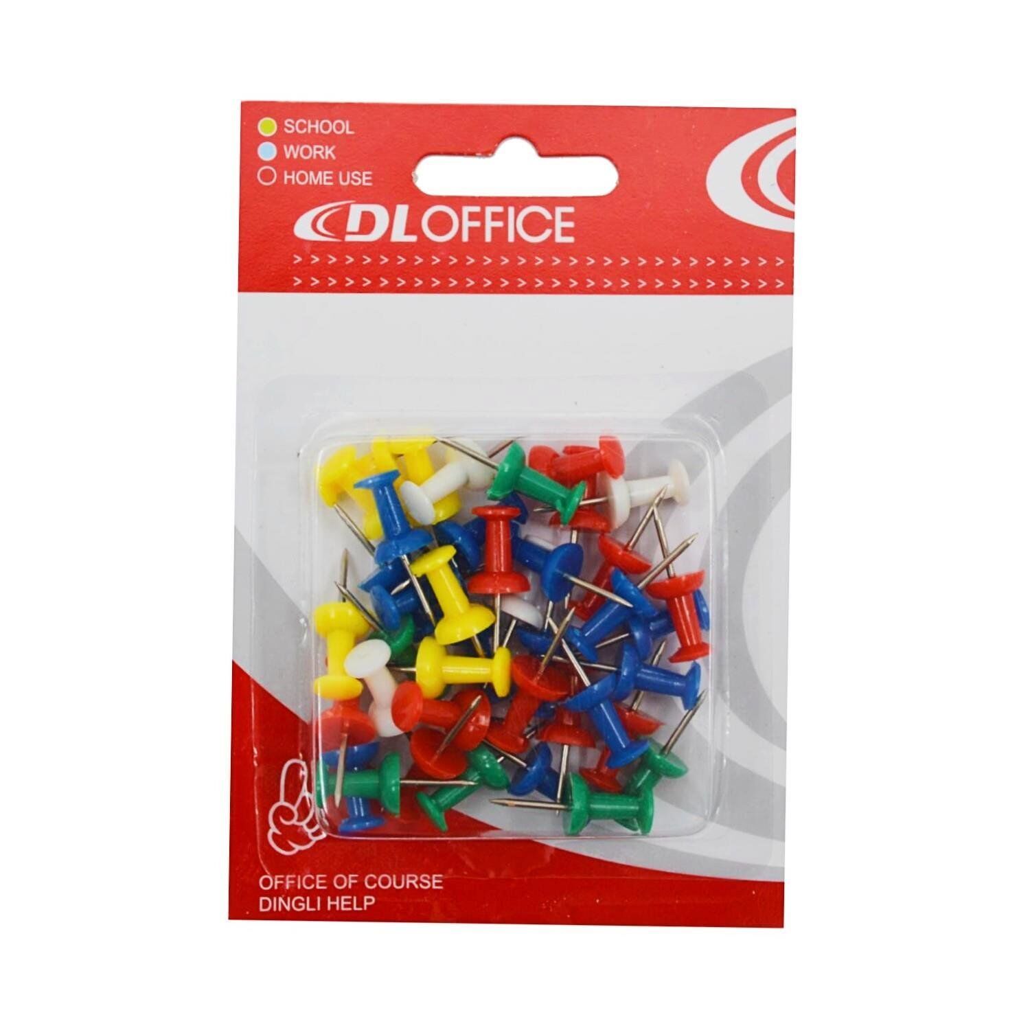 DL Renkli Harita Çivisi 40'lı