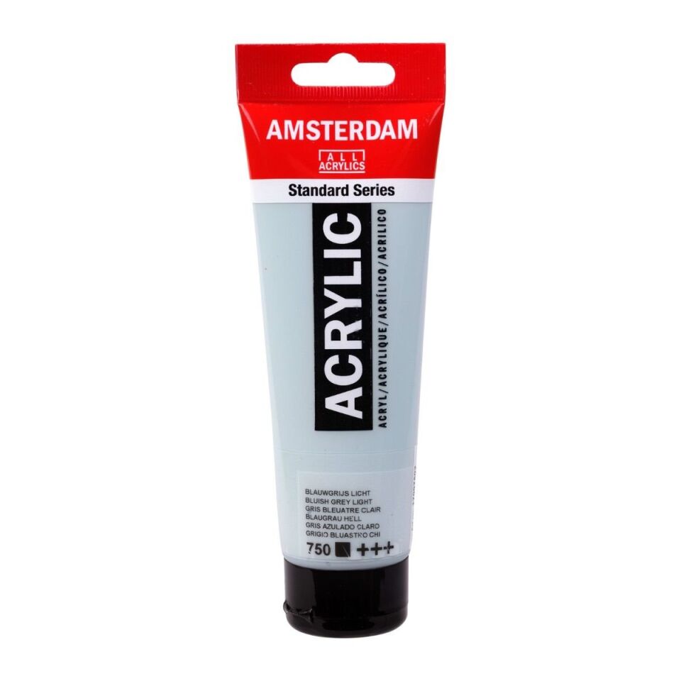 Amsterdam Akrilik Boya 120ml 750 Bluish Grey Light