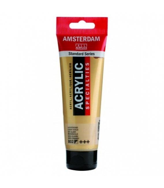 Amsterdam Akrilik Boya 120ml 802 Light Gold