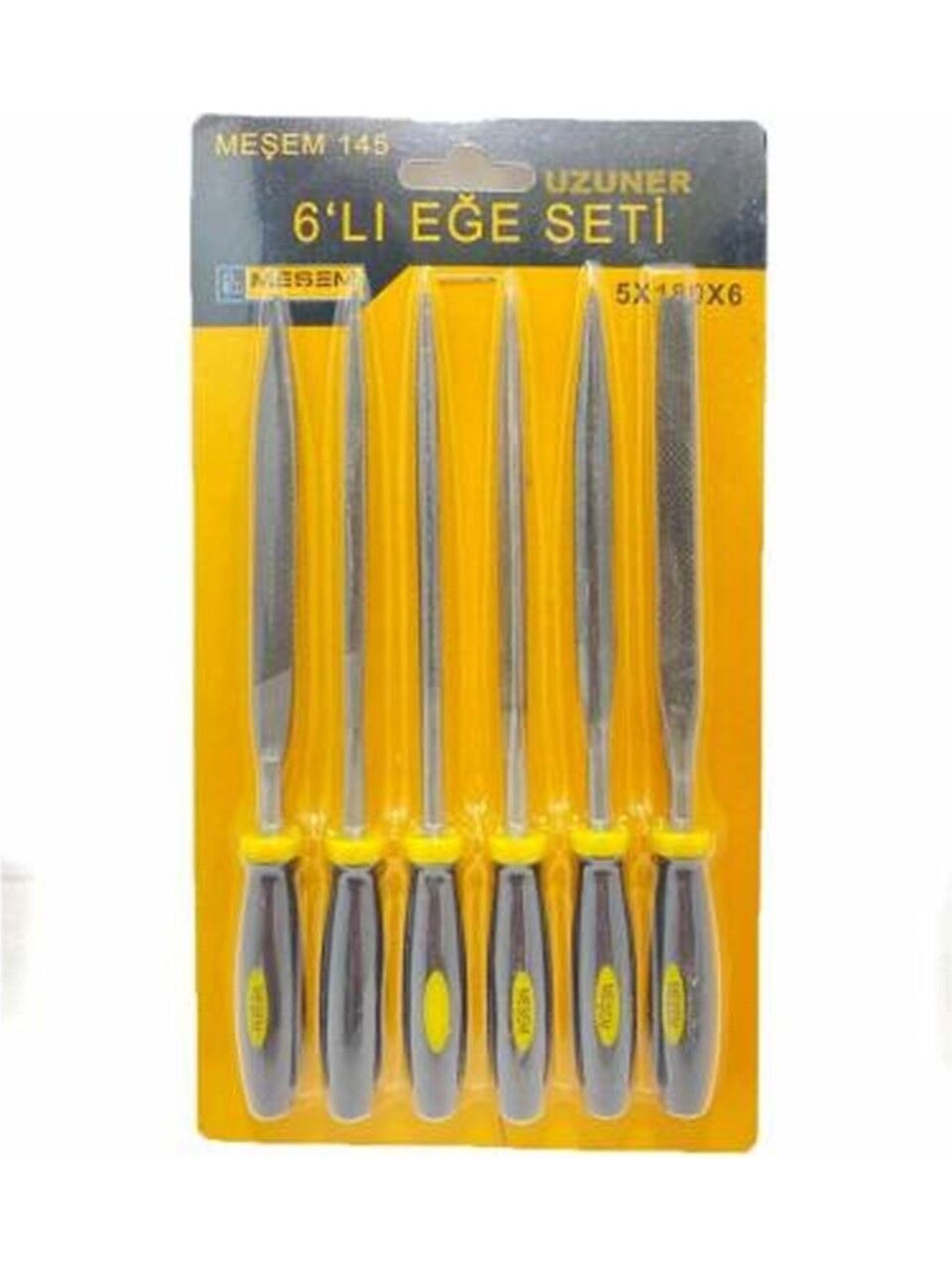 6 Lı Eğe Seti 5X180X6