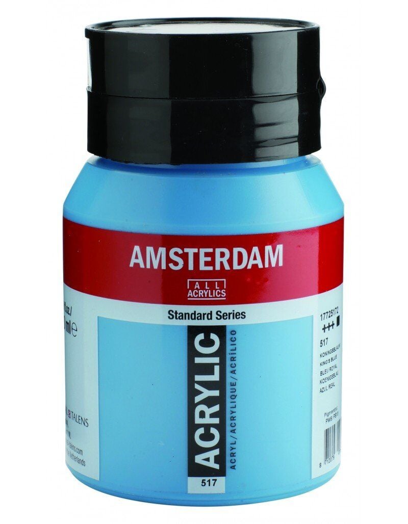Amsterdam Akrilik Boya 500ml 517 King's Blue