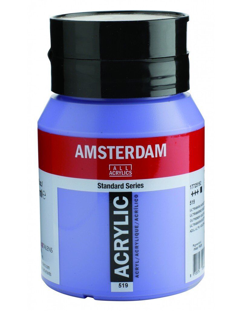 Amsterdam Akrilik Boya 500ml 519 Ultr. Violet Light