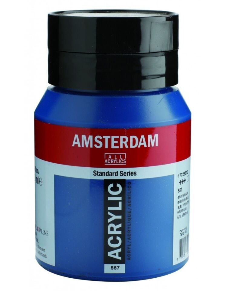 Amsterdam Akrilik Boya 500ml 557 Greenish Blue