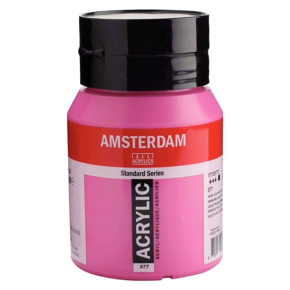 Amsterdam Akrilik Boya 500ml 567 Permanent Red Violet
