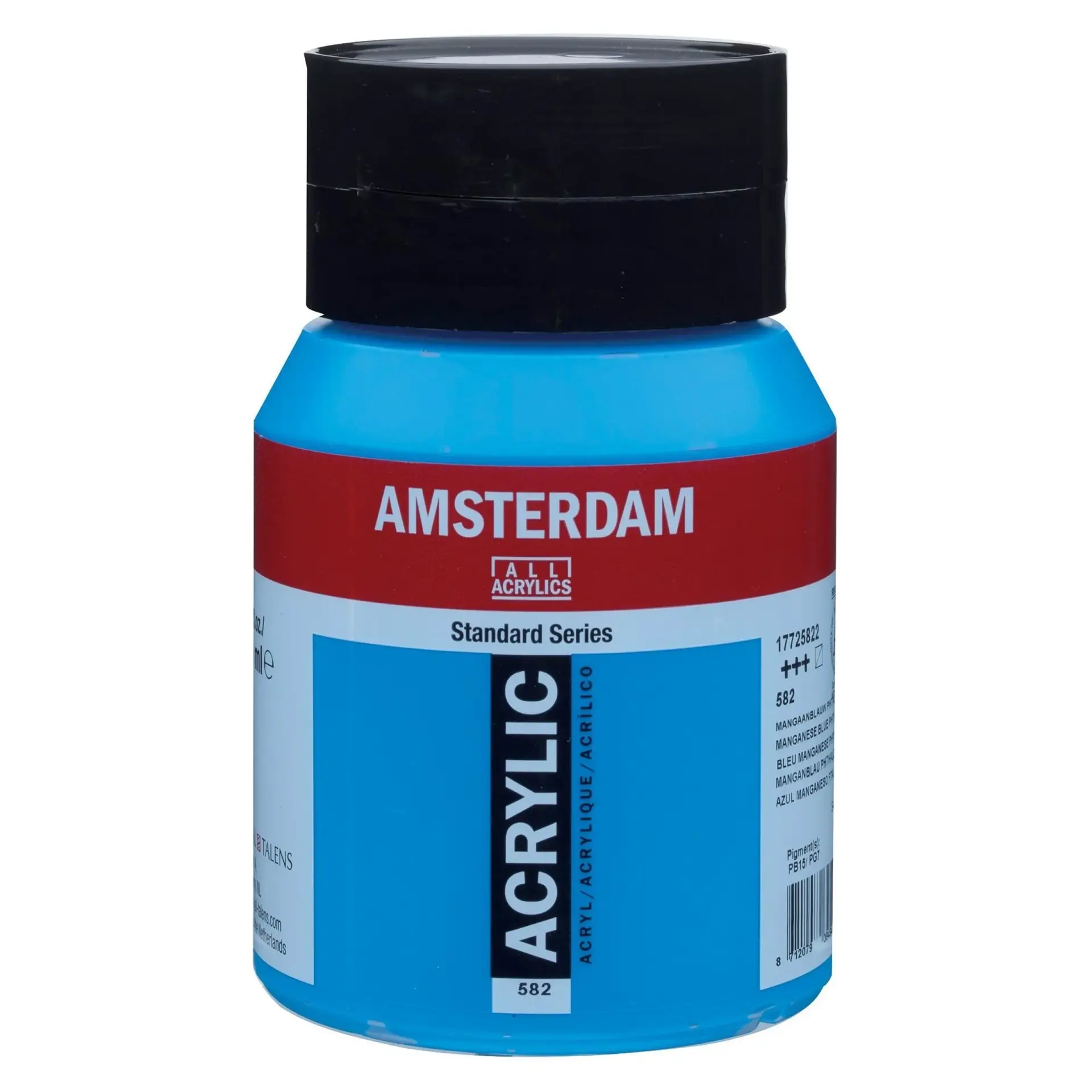 Amsterdam Akrilik Boya 500ml 582 Manganese Blue Phtalo