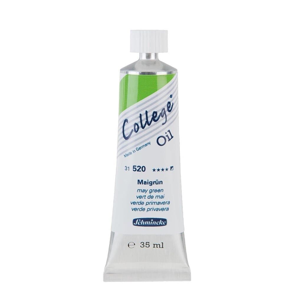 Schmincke College Oil Yağlı Boya 35 ml 520 May Green