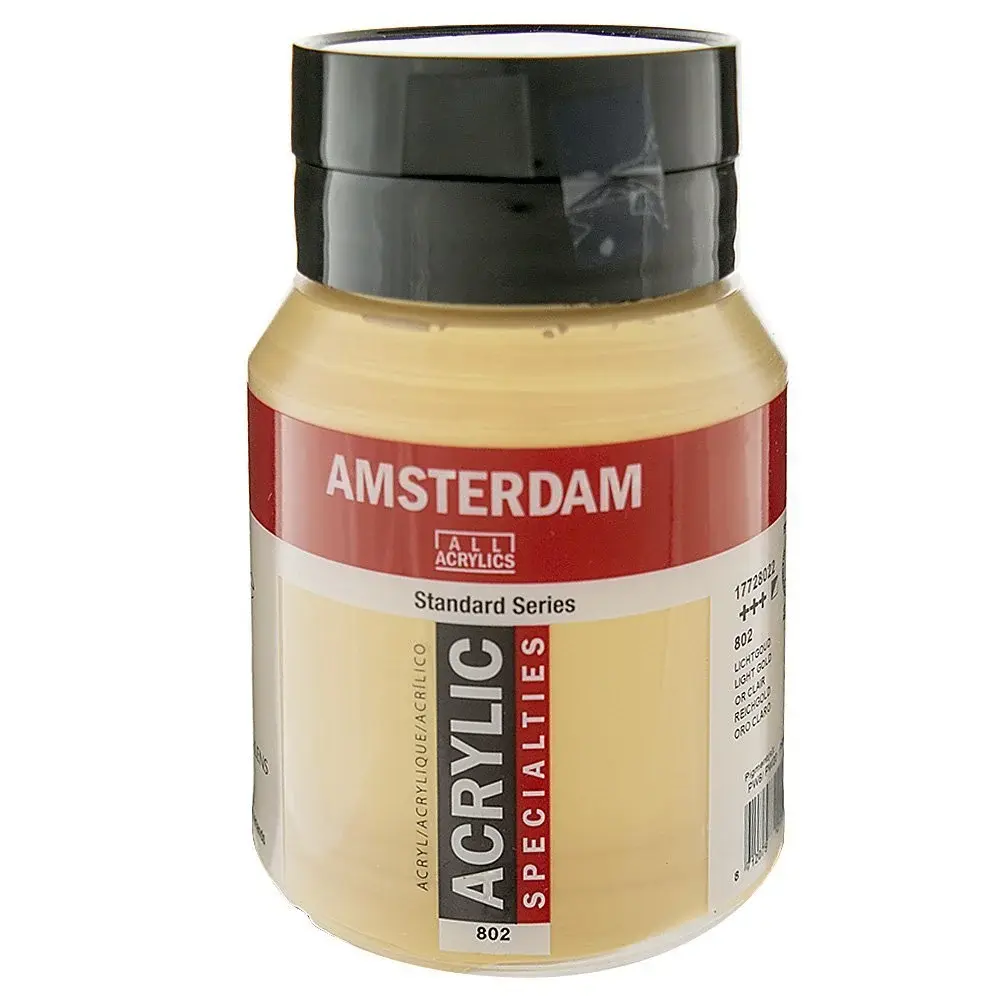 Amsterdam Akrilik Boya 500ml 802 Light Gold