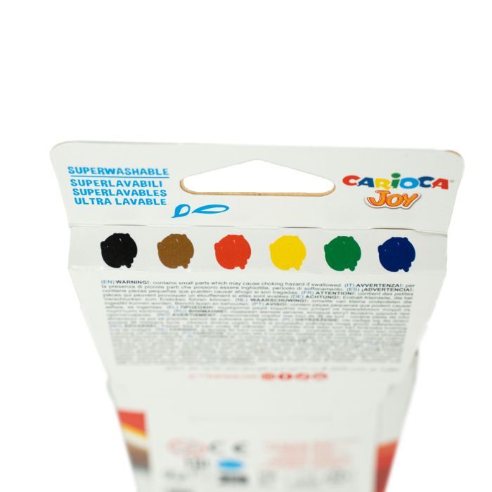 Carioca Joy Süper Yıkanabilir Keceli Boya  Kalemı 6'lı