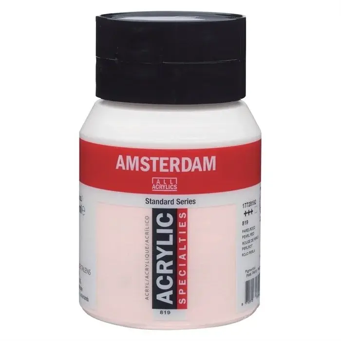 Amsterdam Akrilik Boya 500ml 819 Pearl Red