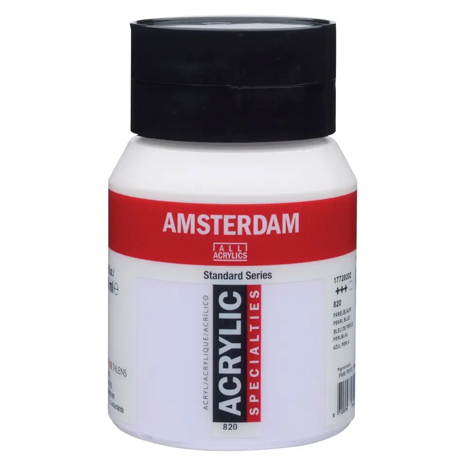 Amsterdam Akrilik Boya 500ml 820 Pearl Blue