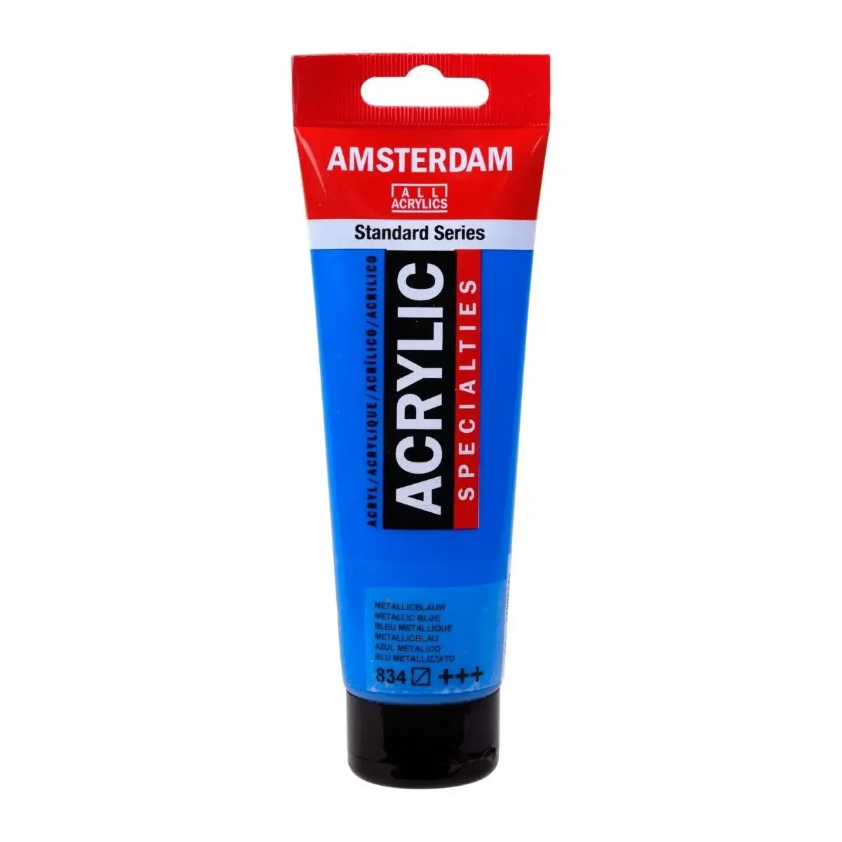 Amsterdam Akrilik Boya 120ml 834 Metallic Blue