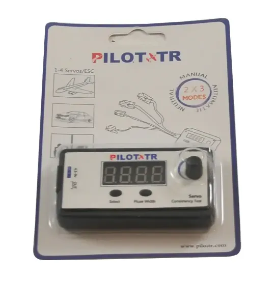 PILOTTR - Dijital Servo Tester