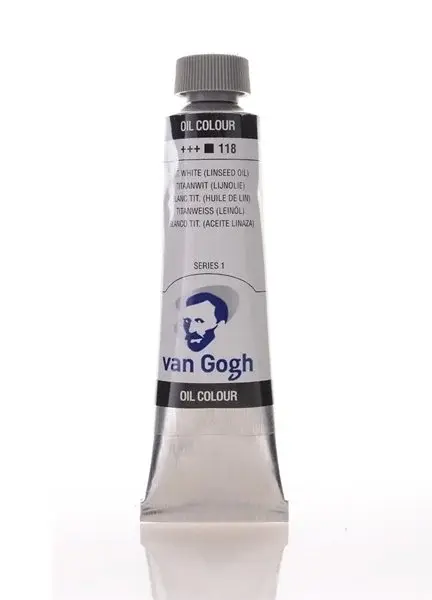 Van Gogh Yağlı Boya 40ml 118 Titanium White Linseed Oil