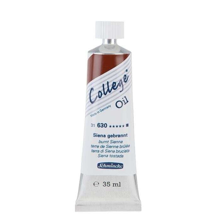 Schmincke College Oil Yağlı Boya 200 ml 630 Burnt Sienna