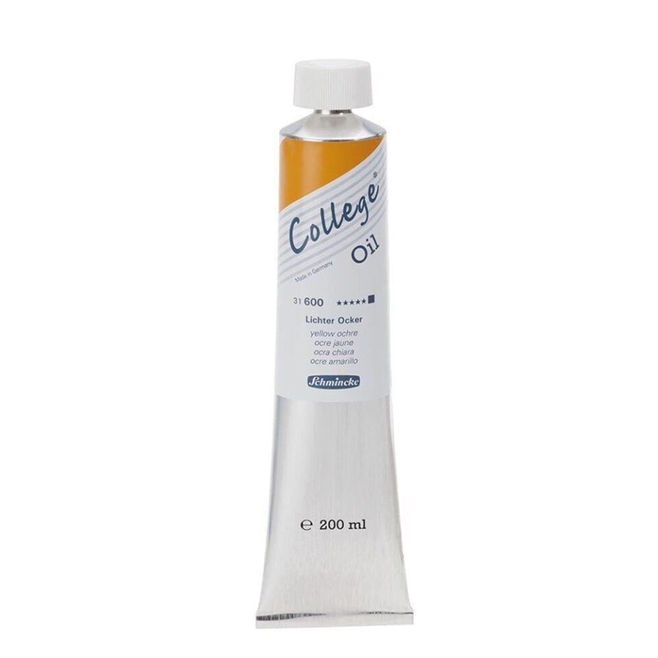 Schmincke College Oil Yağlı Boya 200 ml 600 Yellow Ochre