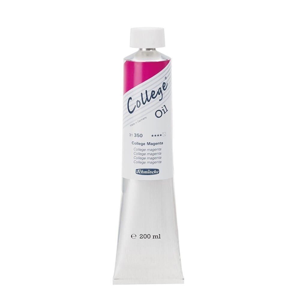 Schmincke College Oil Yağlı Boya 200 ml 350 College Magenta