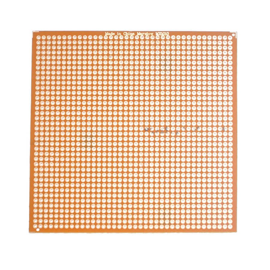 10x10 cm Delikli Pertinaks (Bakır) Tek Yüzlü