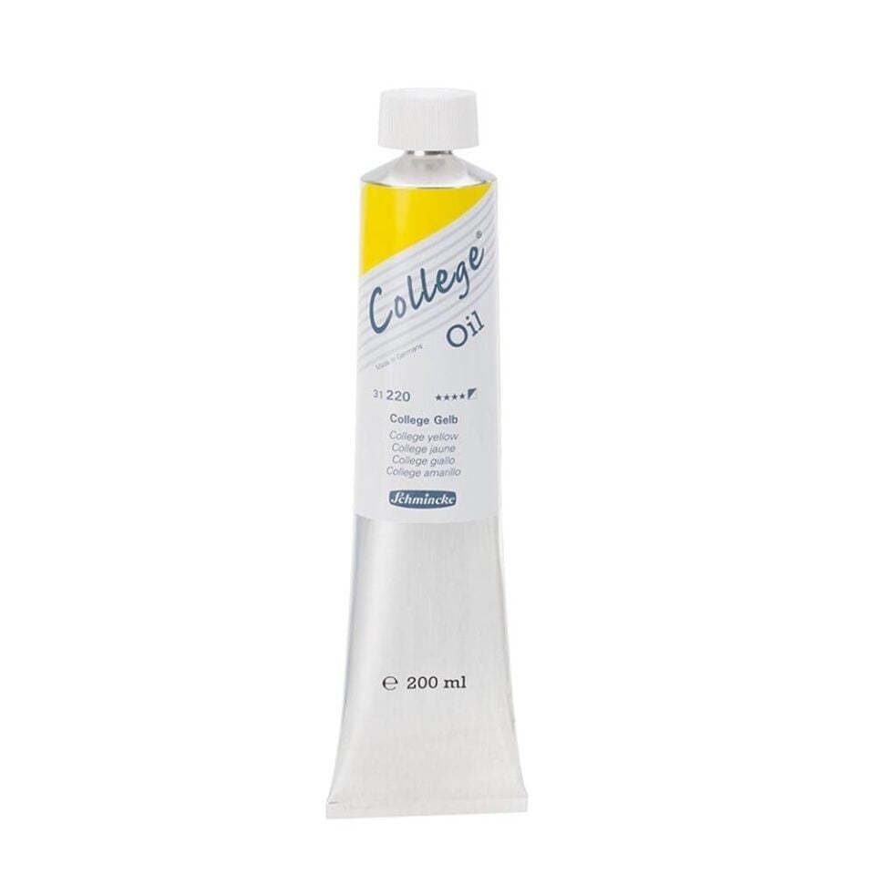 Schmincke College Oil Yağlı Boya 200 ml 220 College Yellow