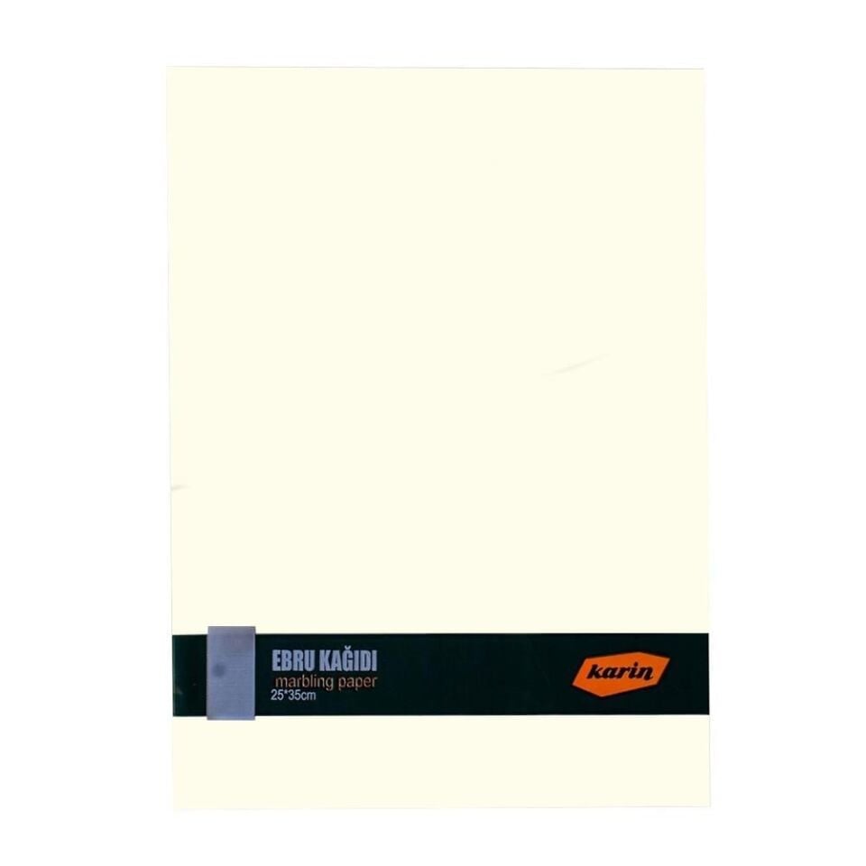 Karin Ebru Kağıdı Krem 90 Gr 100 Adet 25X35 Cm