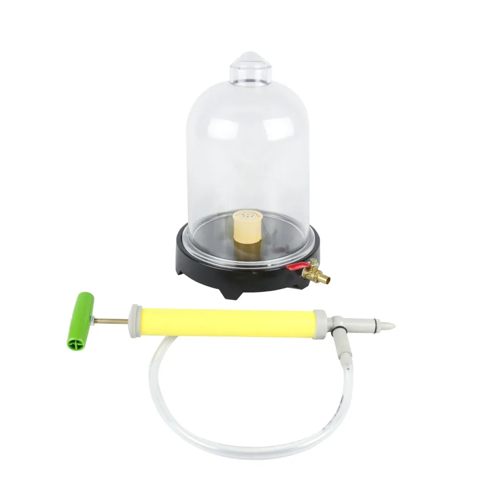 PİSTONLU HAVA EMME TULUMBASI (Barometreli Fanus ile Birlikte)