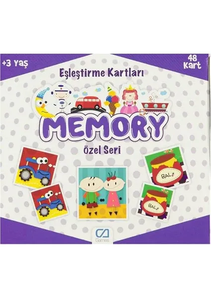 Ca Games Memory Özel Seri Eşleştirme Kartları