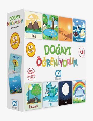 Ca Games Doğayı Öğreniyorum Eğitici Oyun Kartları