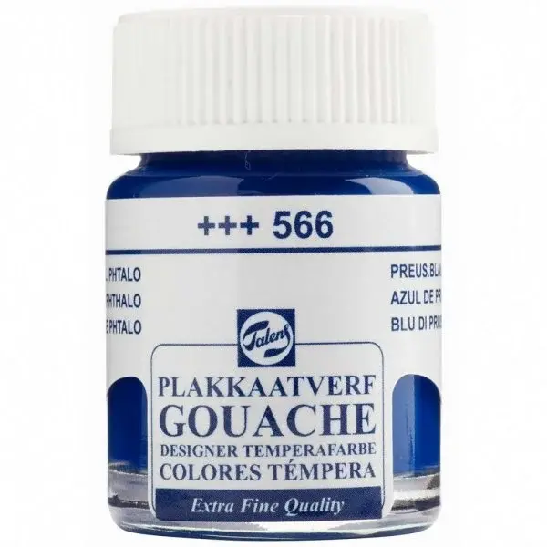 Talens 16 ml Guaj Boya 566 Prussian Blue Phthalo