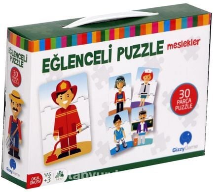 CA Games Eğitici Puzzle Meslekler CA.5030