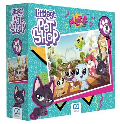 Ca Games Littlest Pet Shop 60 Parça Puzzle
