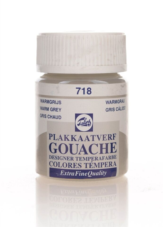 Talens Guaj Boya 16ml 718 Warm Grey