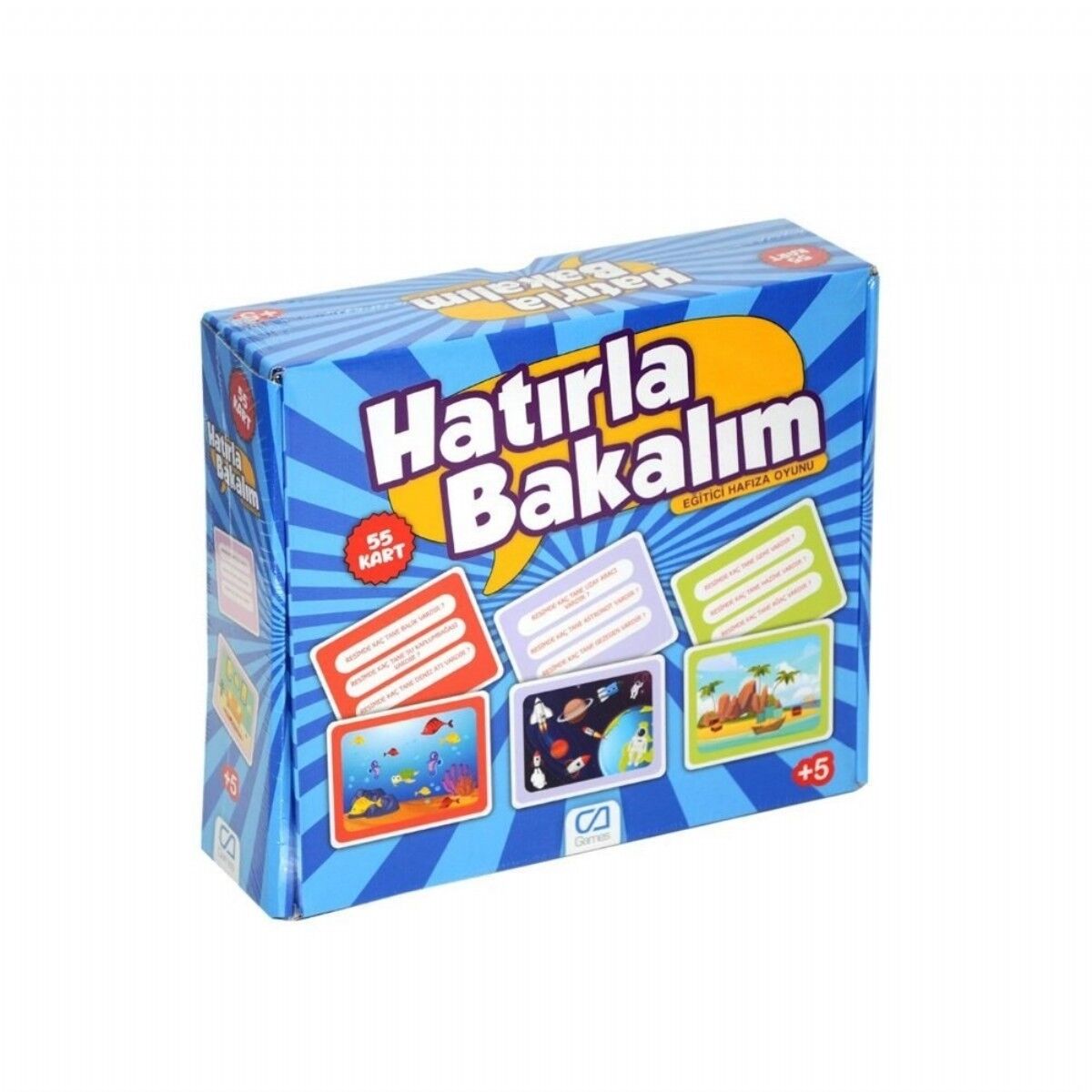 Ca Games Hatırla Bakalım Eğitici Hafıza Oyunu