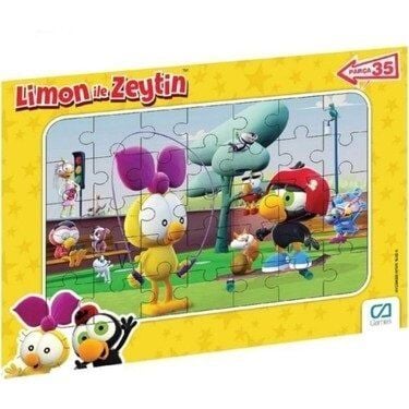Ca Games Limon ile Zeytin 35 Parça Puzzle