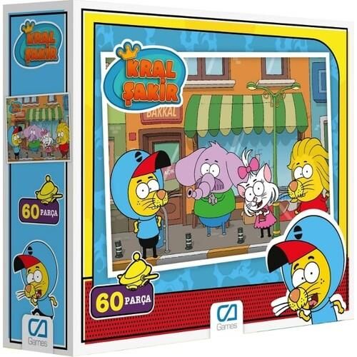 Ca Games Kral Şakir 60 Parça Puzzle