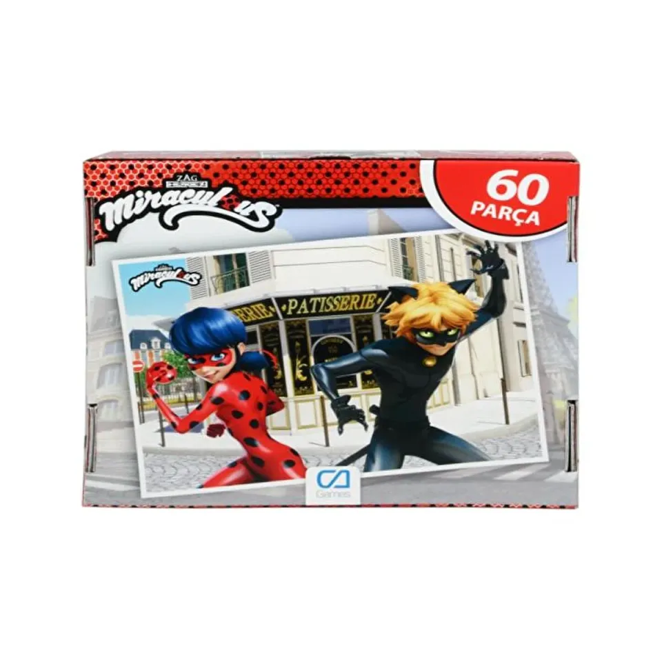 Ca Games Miraculous Puzzle 60 Parça