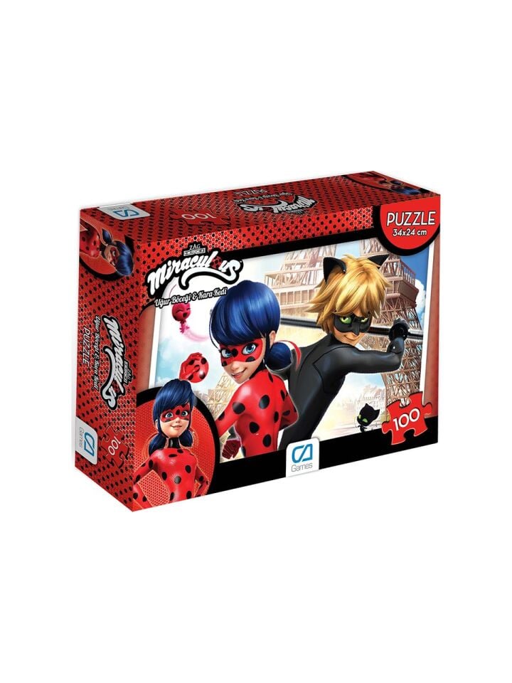 Ca Games Miraculous Puzzle 100 Parça