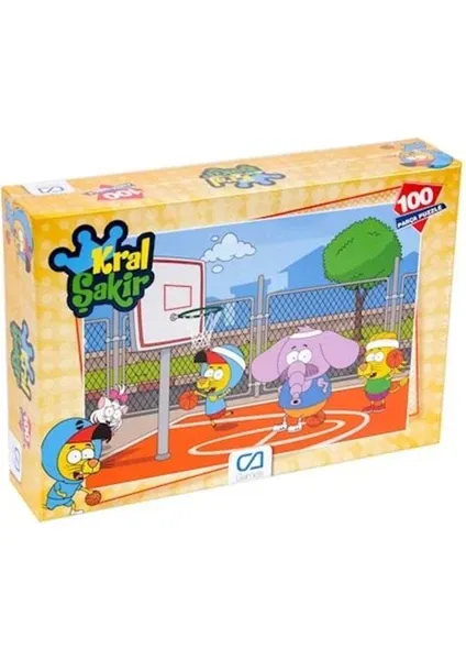 Ca Games Kral Şakir Puzzle 100 Parça