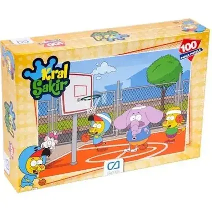Ca Games Kral Şakir Puzzle 100 Parça