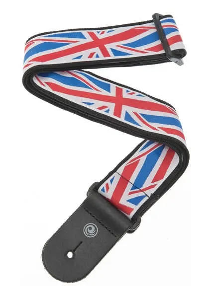 Planetwaves 50A11 Gitar Askısı Union Jack Dokuma