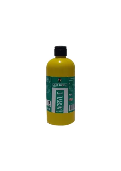 Red Rose Akrilik Boya Sarı Renk 500 ml