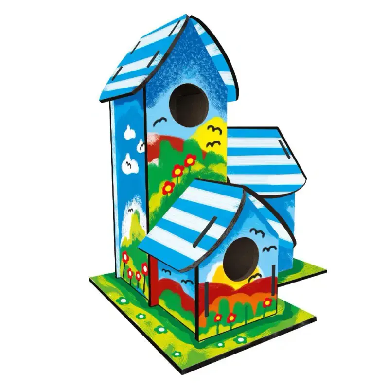 Kumtoys Kuş Evi Boyama