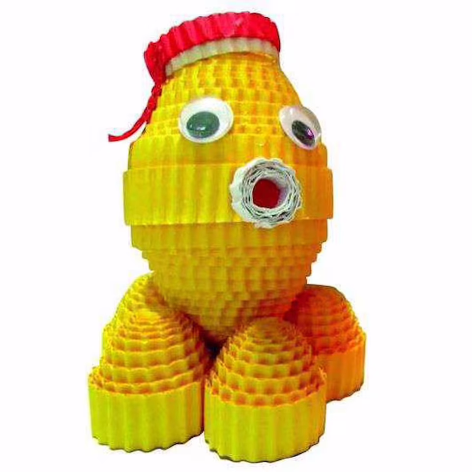 Kumtoys Kokoru Sanatı 8 Farklı Renk 500X13MM 56 Adet Oluklu Mukavva Şeritleri Kokuru