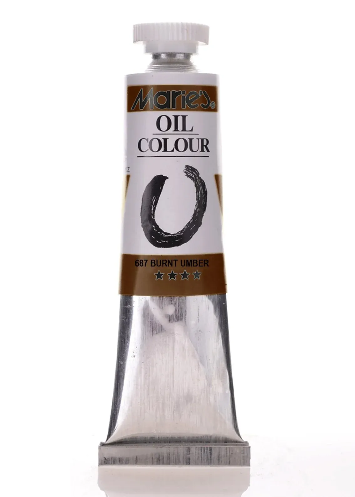Maries Yağlı Boya 170 ml E1385/ NO:687 Burnt Umber