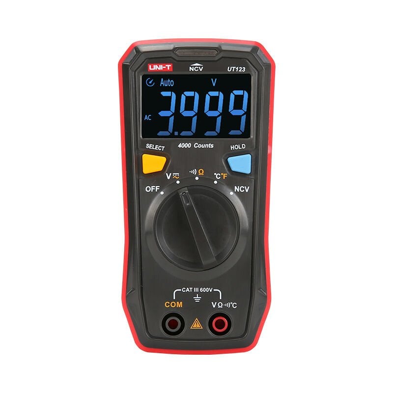 Unit UT123 Led Ekran Otomatik Multimetre