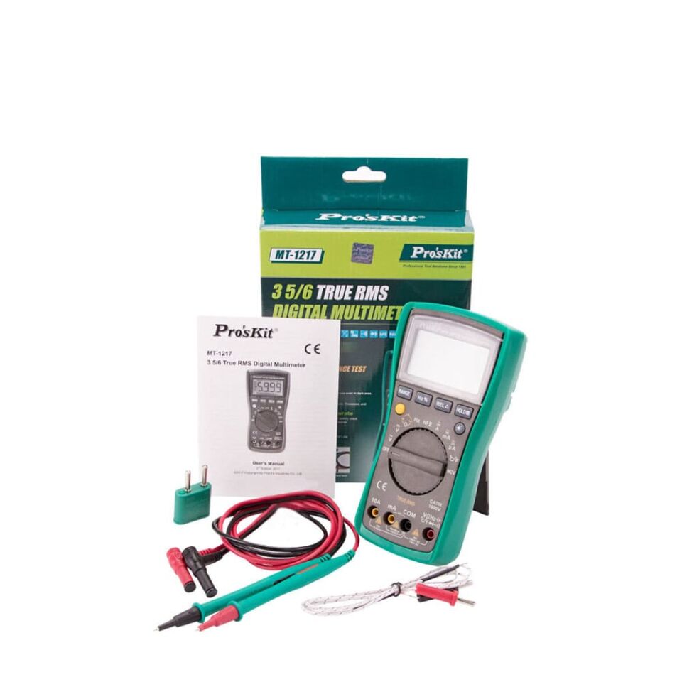 Proskit MT-1217 3 5/6 True RMS Dijital Multimetre