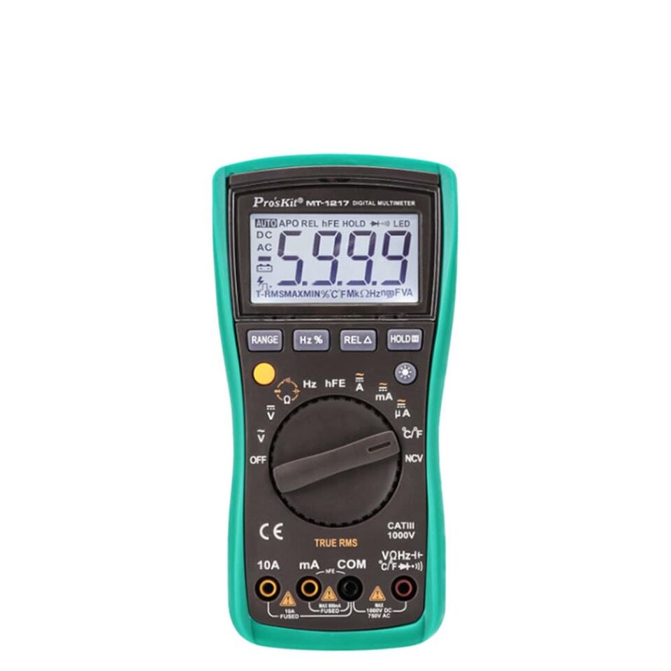 Proskit MT-1217 3 5/6 True RMS Dijital Multimetre