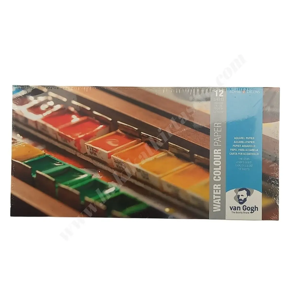 Talens Van Gogh Sulu Boya Bloğu 15x30cm 300gr 12 Yp.