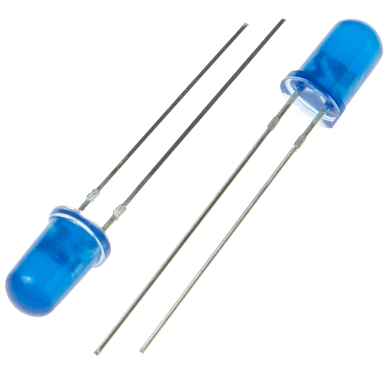 5 mm Mavi Led Paketi - 10 Adet