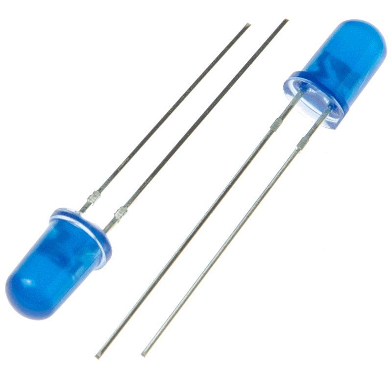 5 mm Mavi Led Paketi - 10 Adet